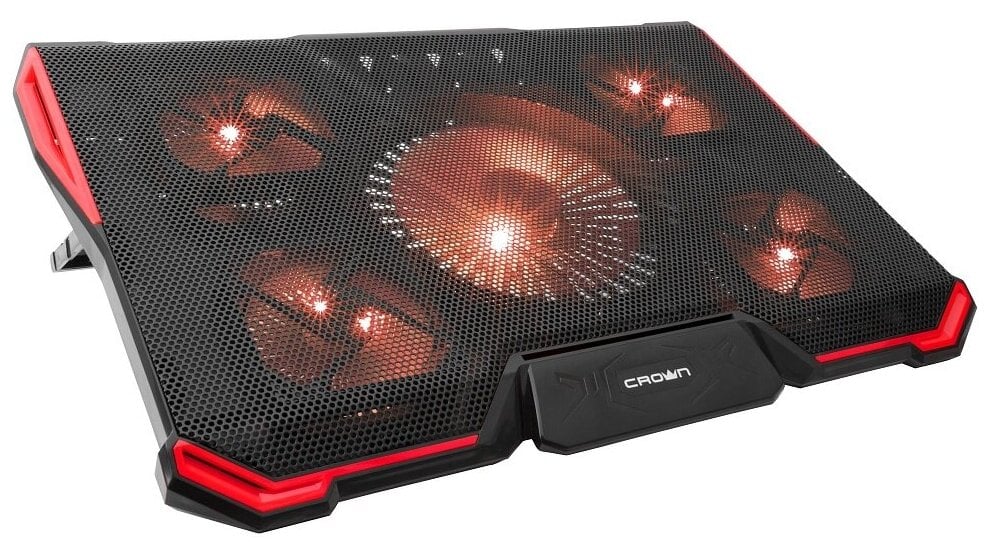 Идея для подарка: Подставка для ноутбука CROWN MICRO CMLS-K330, черный/красный