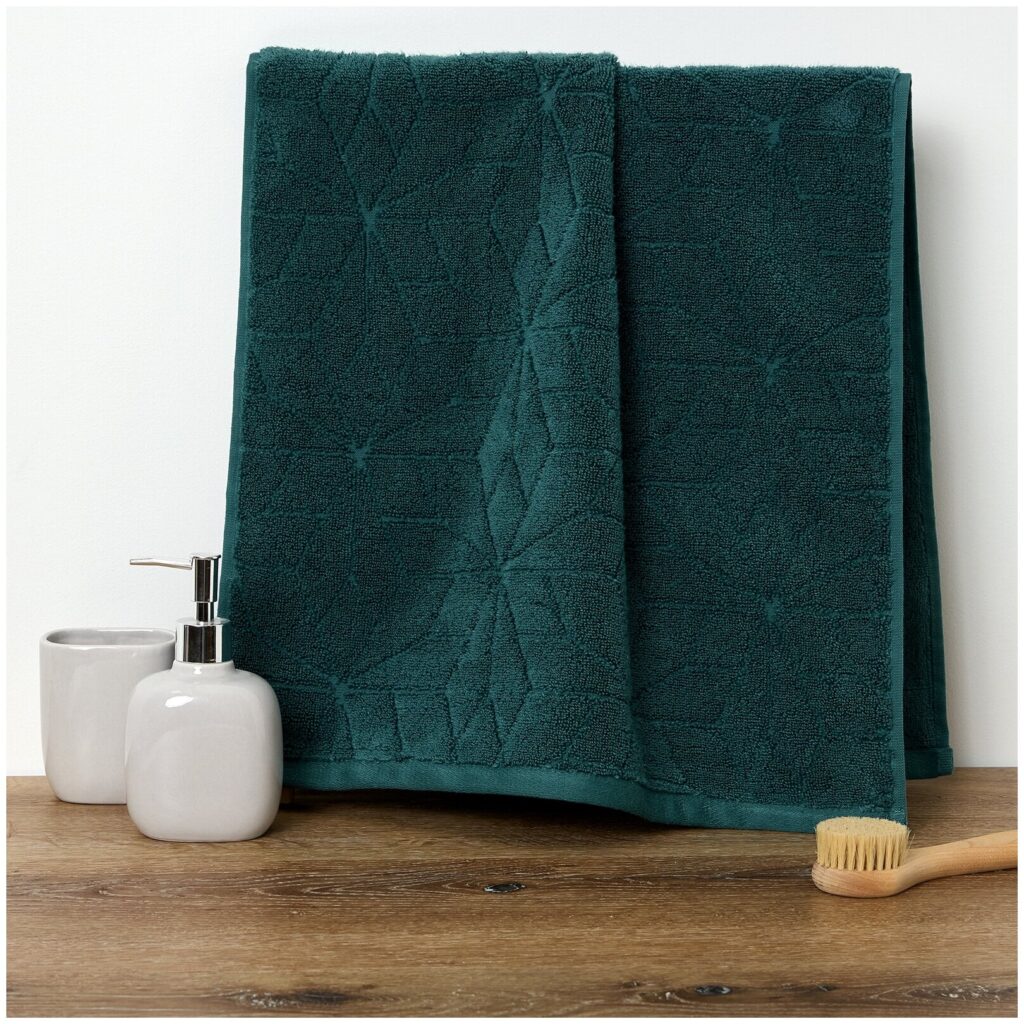 Идея для подарка: Полотенце махровое "Grafico" COZY HOME (50х90 см), зеленое