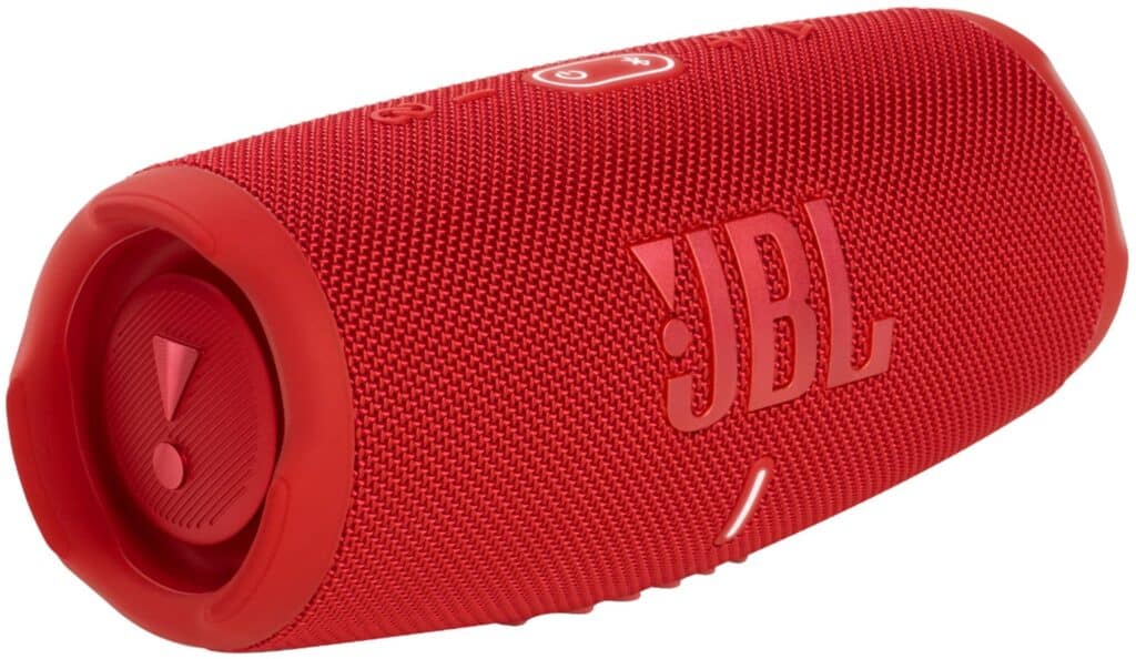 Идея для подарка: Портативная акустика JBL Charge 5, 40 Вт, красный