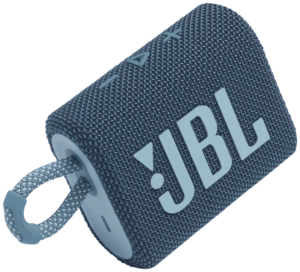 Идея для подарка: Портативная акустика JBL GO 3, 4.2 Вт, синий