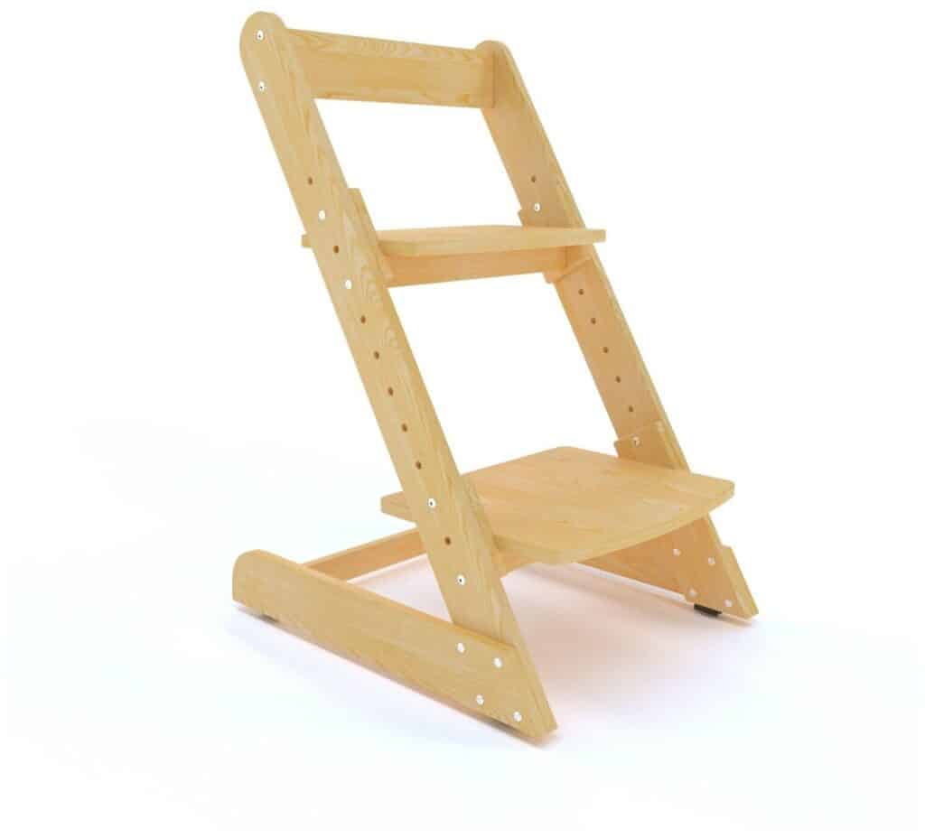 Идея для подарка: Регулируемый детский стул / растущий стульчик ДС-1002, натуральный массив сосны