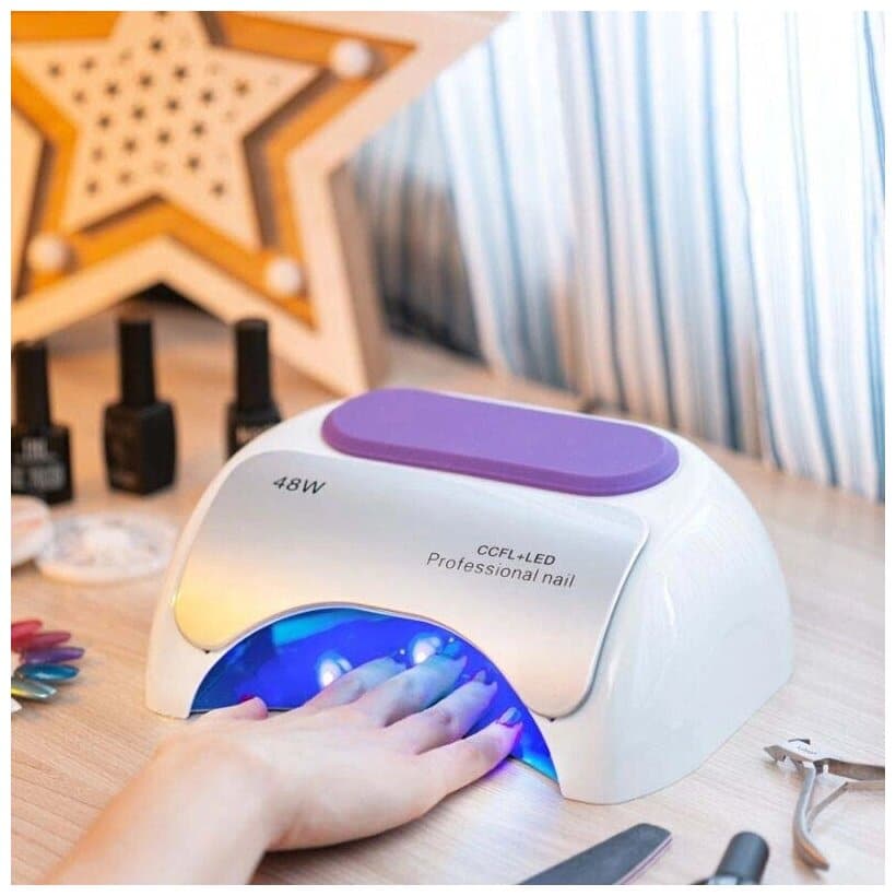 Идея для подарка: REXANT Лампа для сушки ногтей RexColor Professional, 48 Вт, CCFL-LED белая