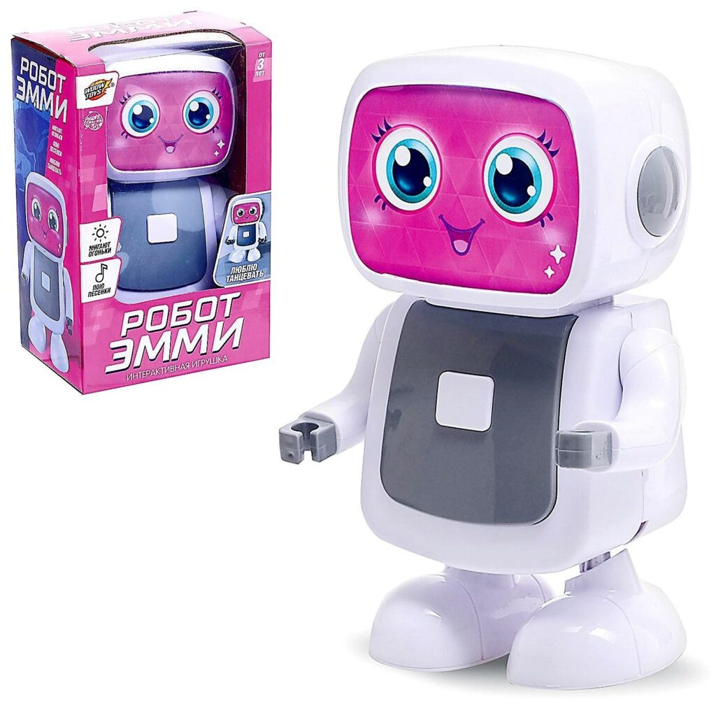 Идея для подарка: Робот-игрушка музыкальный «Эмми», танцует, звук, свет