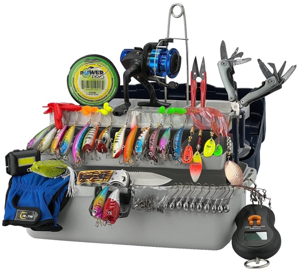 Идея для подарка: Рыболовный набор спиннинг 100 для рыбной ловли