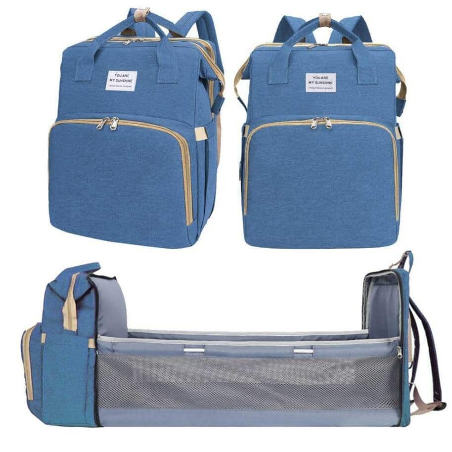Идея для подарка: Рюкзак люлька - кроватка Shanly, портфель для прогулки с малышом, рюкзак трансформер прогулочный, сумка для мамы и малыша