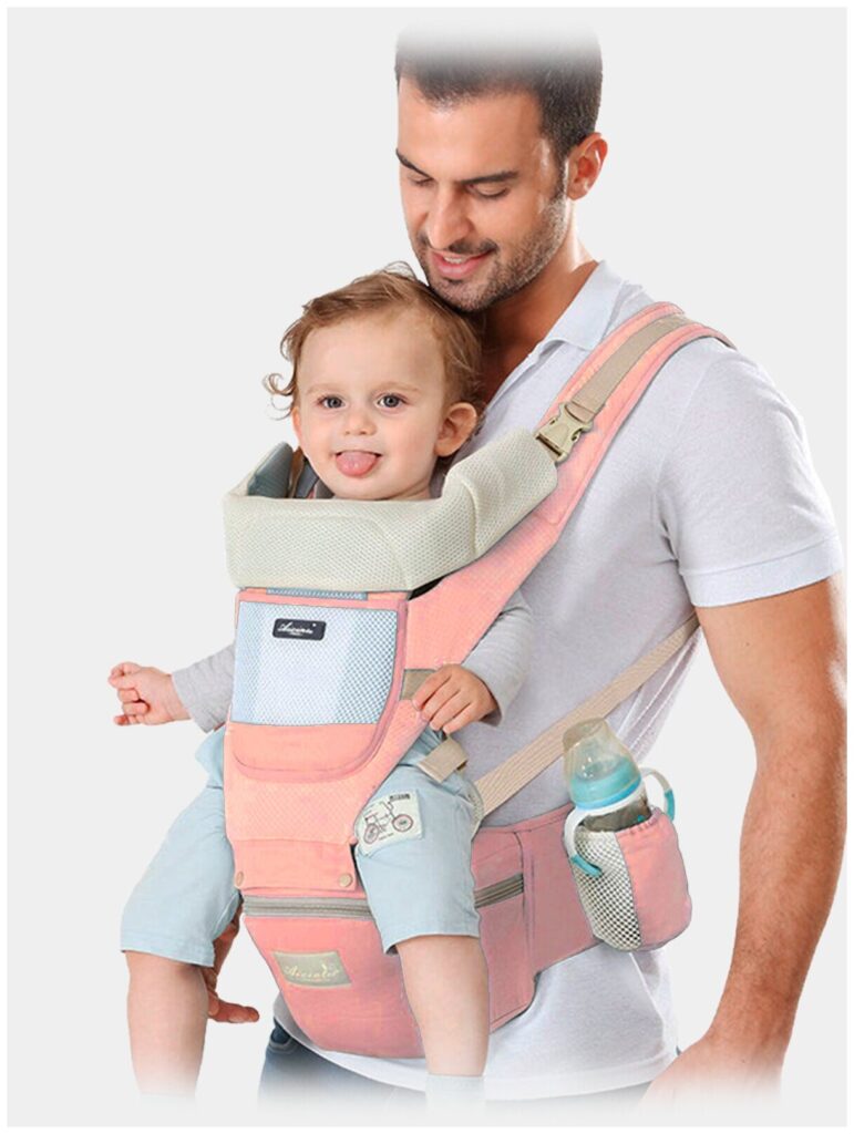 Идея для подарка: Рюкзак переноска / переноска для малышей / переноска детей / эрго / рюкзак кенгуру / детская переноска