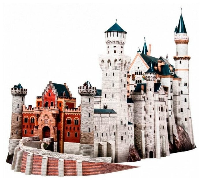 Идея для подарка: Сборная модель Умная Бумага Замок Neuschwanstein (157) 1:250