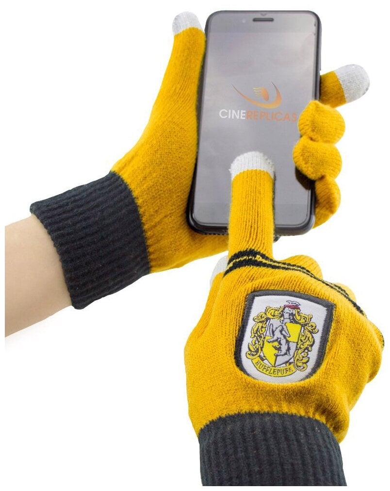 Идея для подарка: Сенсорные перчатки Гарри Поттер Пуффендуй (Лицензия)