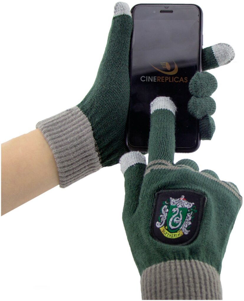 Идея для подарка: Сенсорные перчатки Гарри Поттер Слизерин (Лицензия)