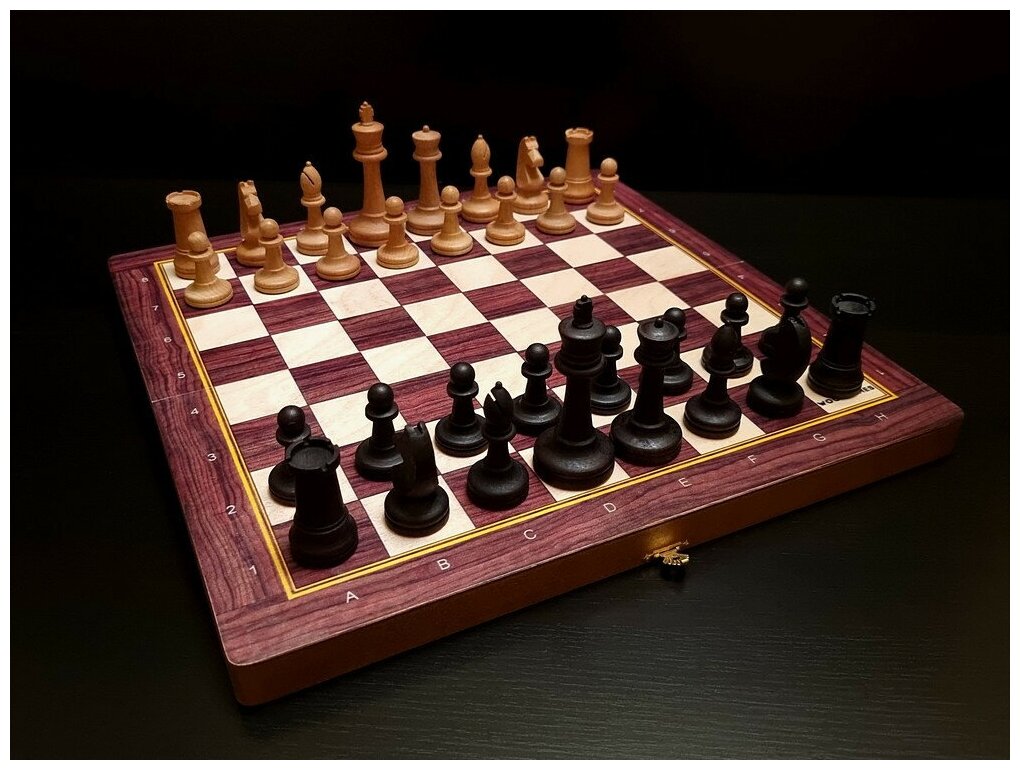 Идея для подарка: Шахматы "Баталия" 37х37 см (средние фигуры, утяжеленные)