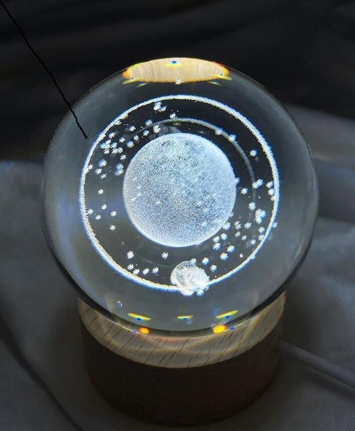 Идея для подарка: Шарик 3D LED Уран Светильник - ночник детский настольный