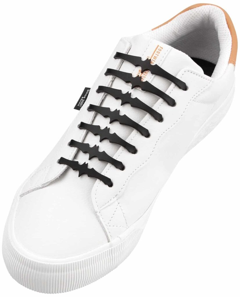 Идея для подарка: Шнурки силиконовые, тянущиеся, для ботинок, кроссовок. Эластичные шнурки черные