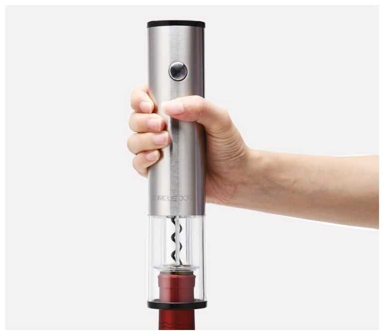 Идея для подарка: Штопор Circle Joy Electric Wine Opener электрический, серебристый