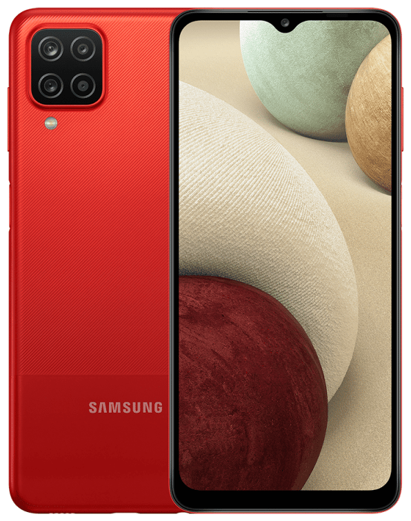 Смартфон SAMSUNG Galaxy A12 (2021) 32GB Красный