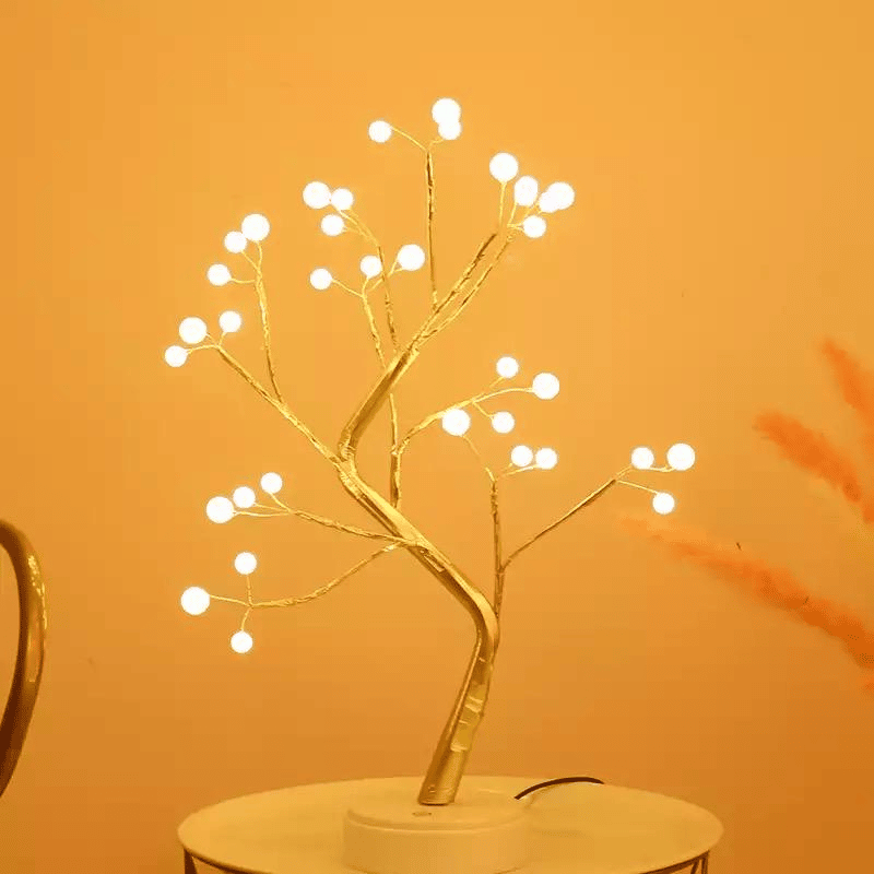 Идея для подарка: Светильник настольный светодиодное дерево / ночник дерево/Настольная лампа в виде сказочного дерева/Top/List/ цветной свет