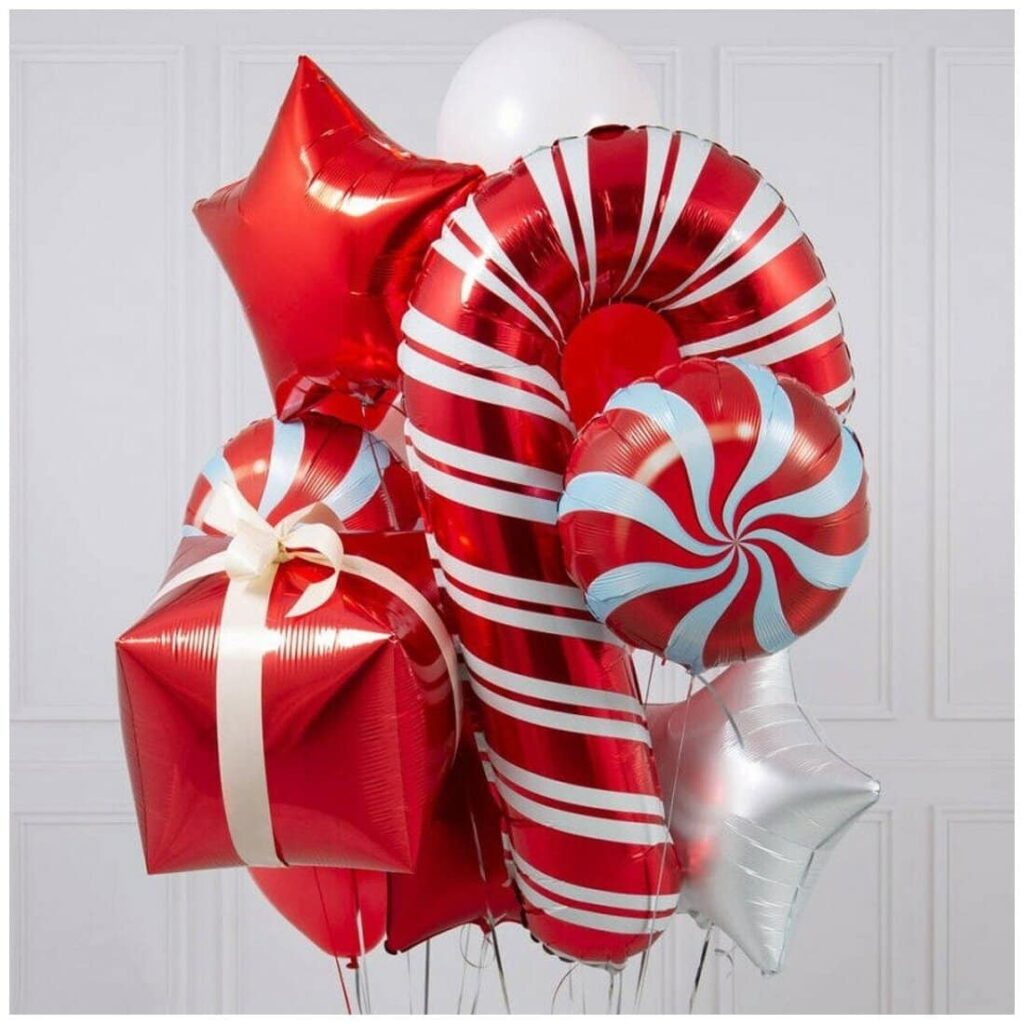 Идея для подарка: Связка воздушных шаров «Новогодняя»