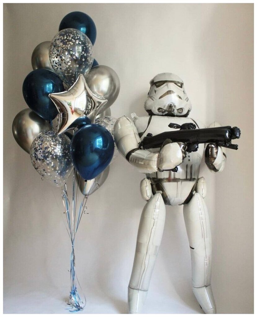 Идея для подарка: Связка воздушных шаров «Звездные войны»