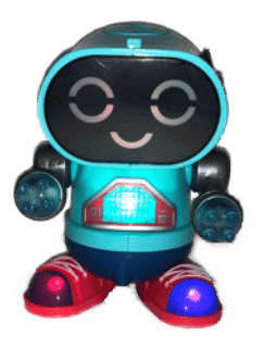 Идея для подарка: Танцующий робот, игрушка со звуковыми и световыми эффектами