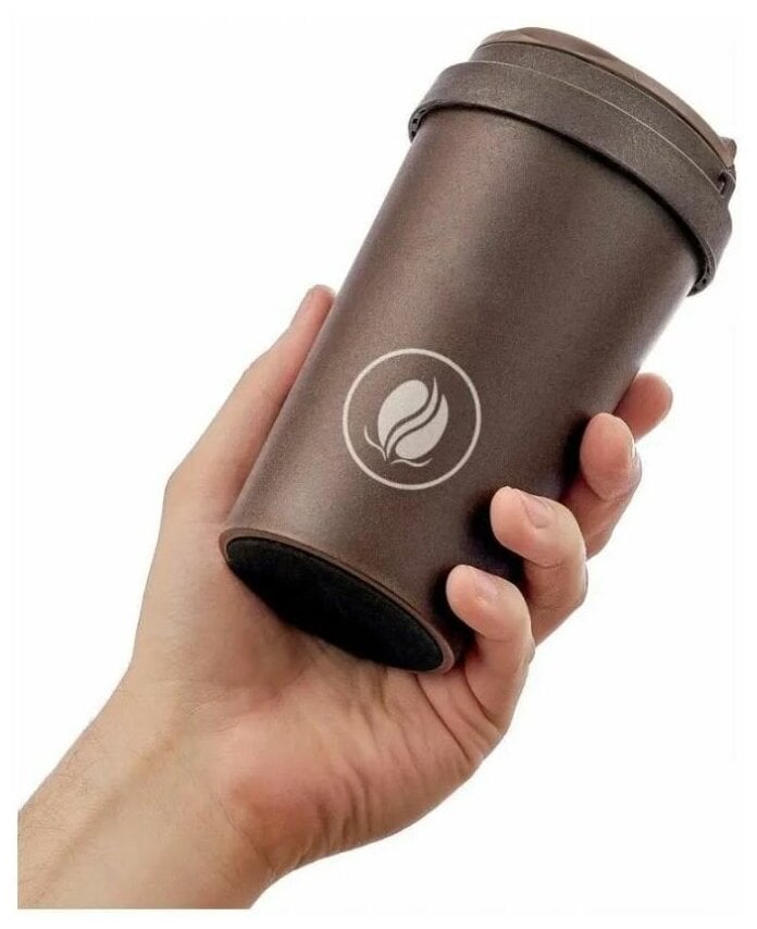 Идея для подарка: Термокружка ECO CUP Coffee, коричневый 400 мл