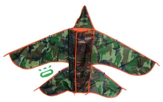 Идея для подарка: Тилибом Воздушный змей Самолет хаки бол. катушка (леер 50м) 140х96см, хаки