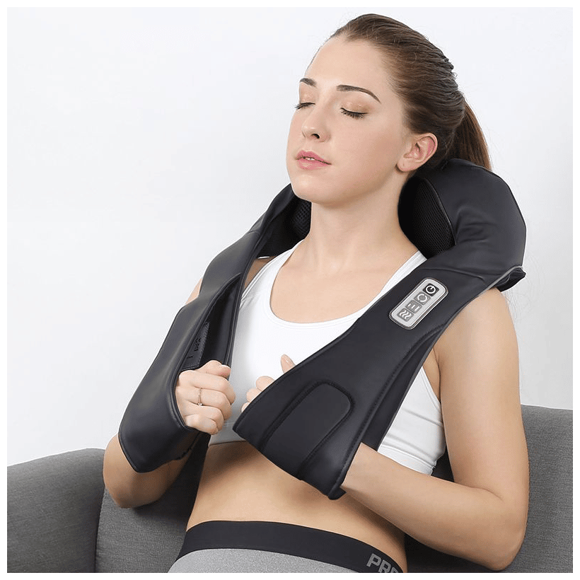 Идея для подарка: Универсальный массажер для шеи, плеч и спины MS-090 (Черный)