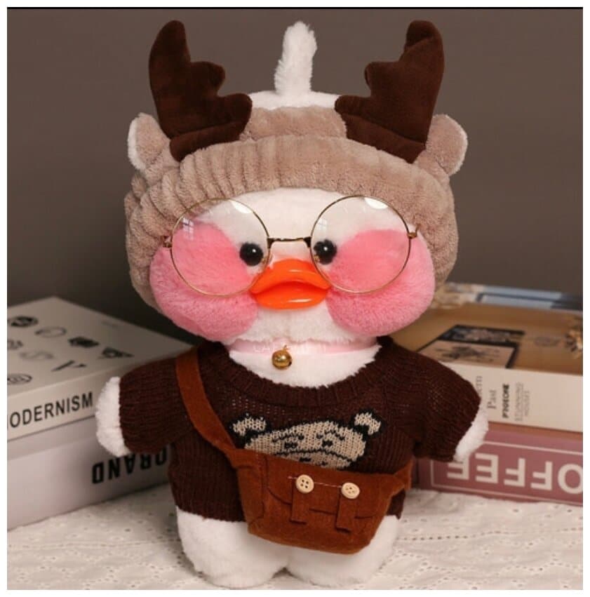 Идея для подарка: Утка мягкая игрушка антистресс (Лалафанфан) Lalafanfan Duck 30 см