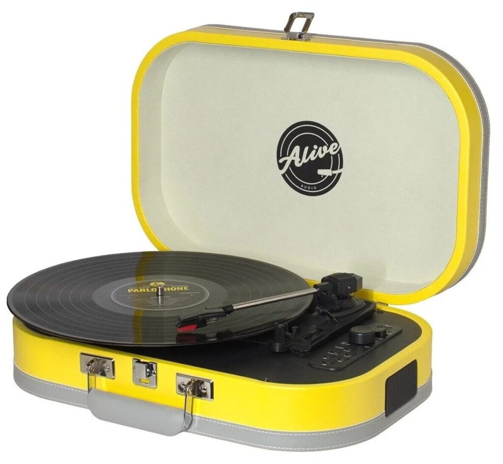 Идея для подарка: Виниловый проигрыватель Alive Audio Vintage c Bluetooth Sunshine Coast