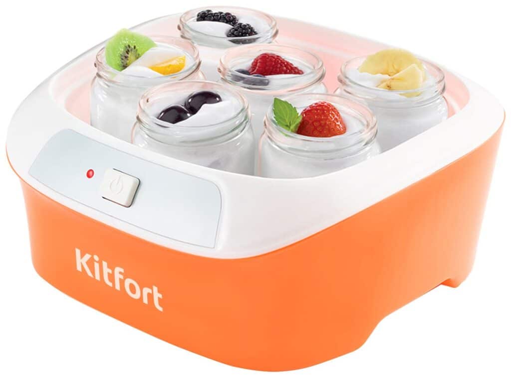 Идея для подарка: Йогуртница Kitfort KT-2020, оранжевый