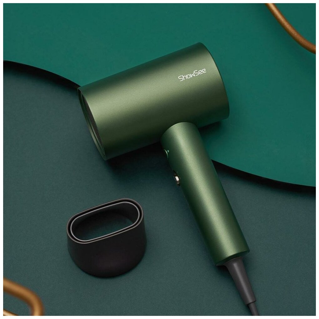 Идея для подарка женщине: Фен Xiaomi Showsee Hair Dryer A5, зеленый